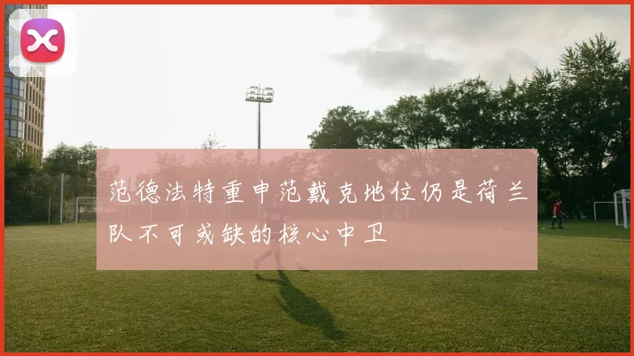 范德法特重申范戴克地位仍是荷兰队不可或缺的核心中卫